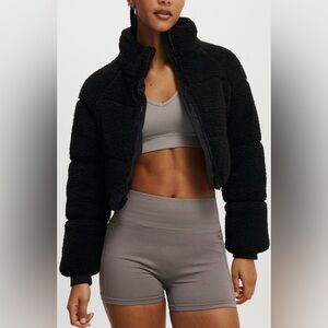 Cotton on Body Women’s Active Mother Puffer Soft Fleece Jacket